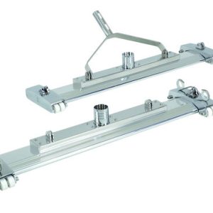 Classic Limpiafondos aluminio piscina pública - fijación por palomillas Longitud 800 mm